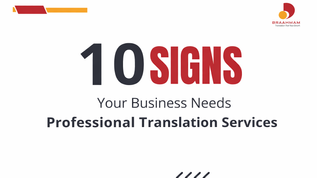 10 Clear Signs Your Business Needs Professional Translation Services