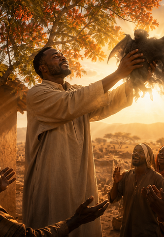 Believers studying Third Pull sermon teachings