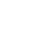 White handshake icon on black background, symbolizing agreement and partnership.