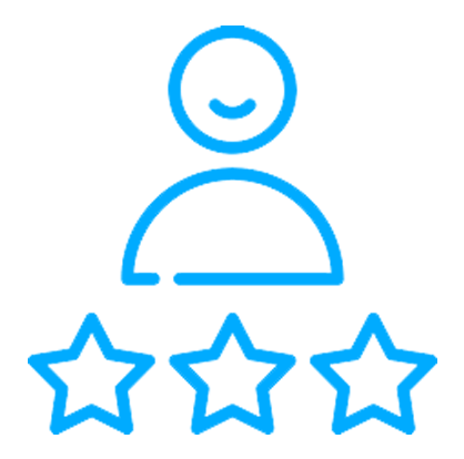 Icon representing commitment to customer satisfaction with Ace Locksmith services.