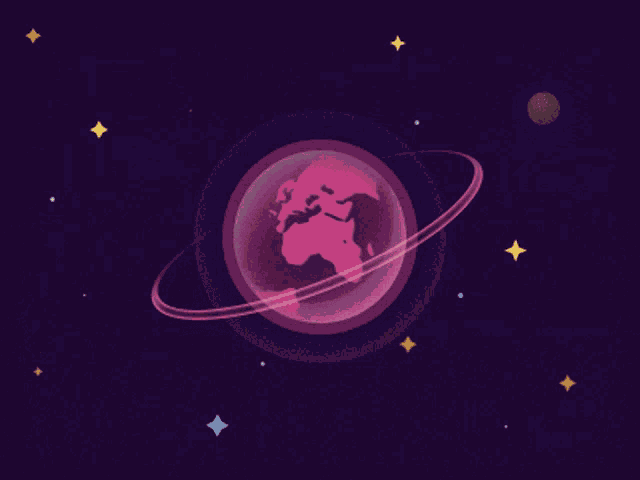 rotating-saturn-planet.gif