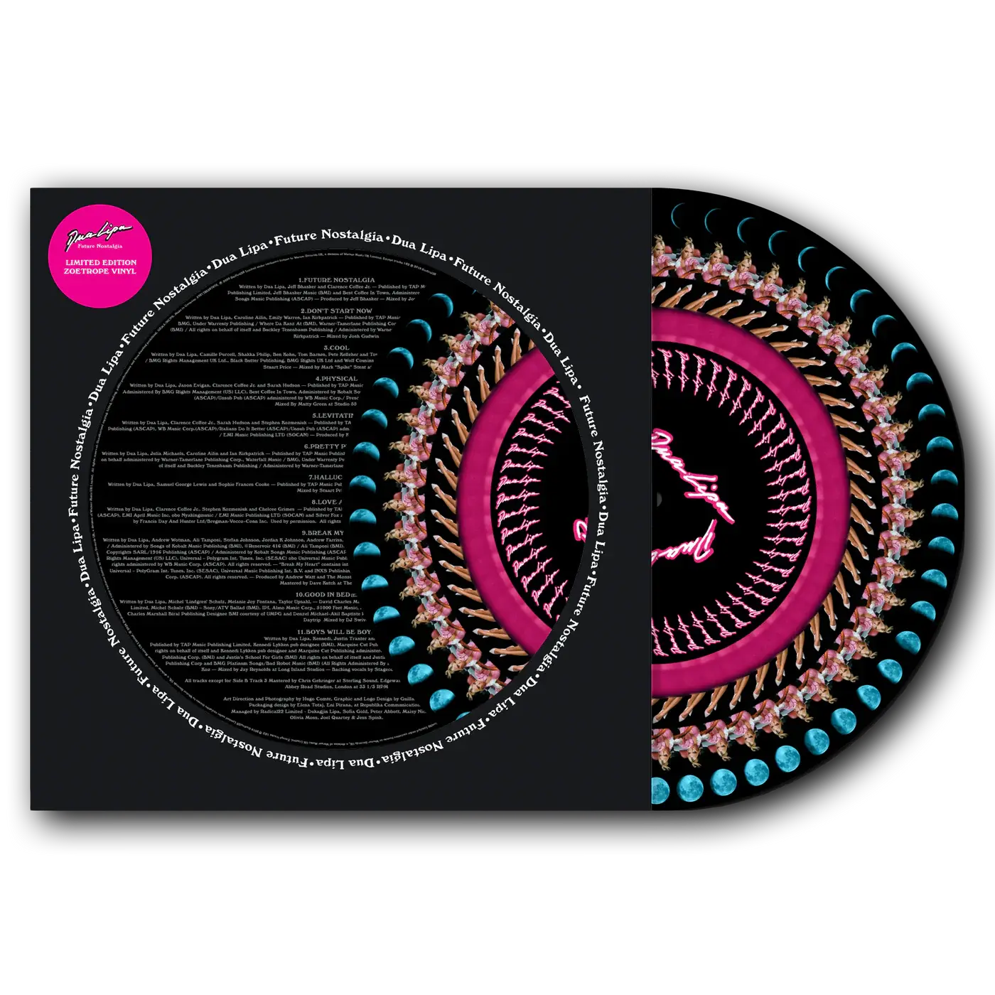 Dua Lipa / Future Nostalgia Zoetrope Vinyl