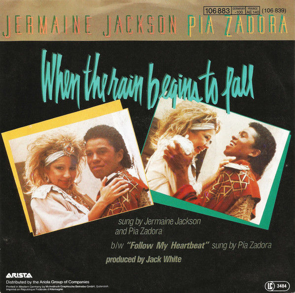 Küçük resim: Jermaine Jackson & Pia Zadora ‎/ When The Rain Begins To Fall