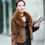 Thumbnail: High Quality Faux Fur Fluffy Warm Winter Coat MUPAE.COM