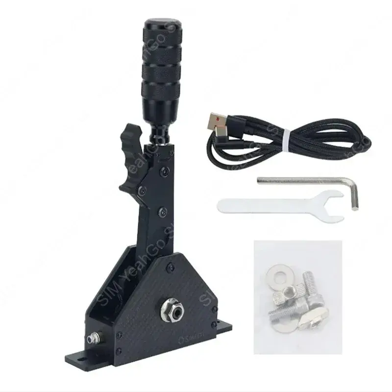 Thumbnail: SR Black Sequential Shifter for Simracing Game for Logitech G29 MUPAE.COM