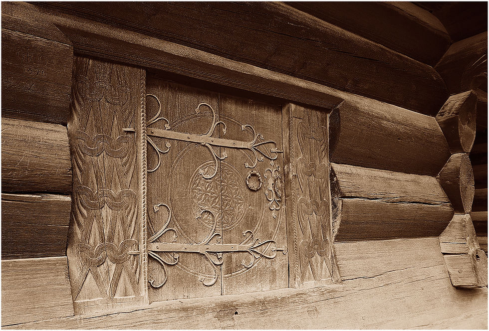 Doorway, Ose loft (c.1700)