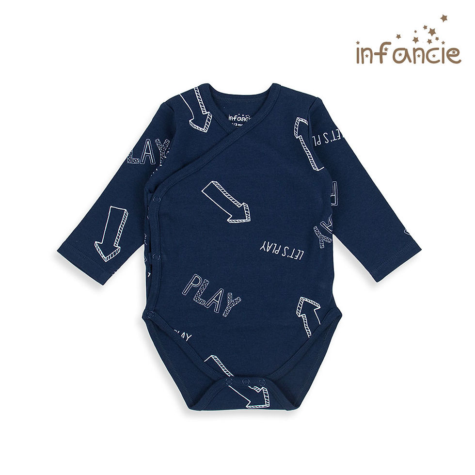Thumbnail: 2 in a pack Kimono Long Sleeves Bodysuits