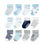 Thumbnail: GOTS Certified 12 Pairs Baby Socks - Blue combination