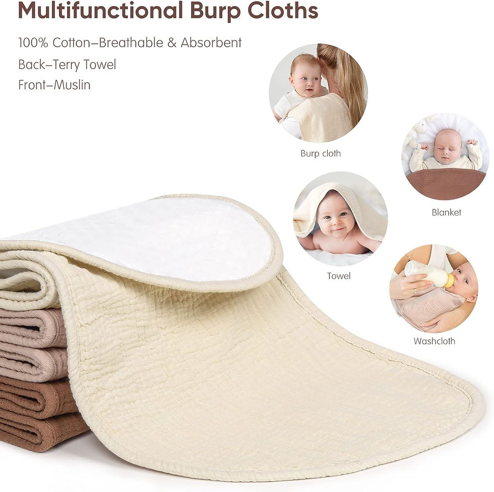 Thumbnail: Muslin Burp Cloths