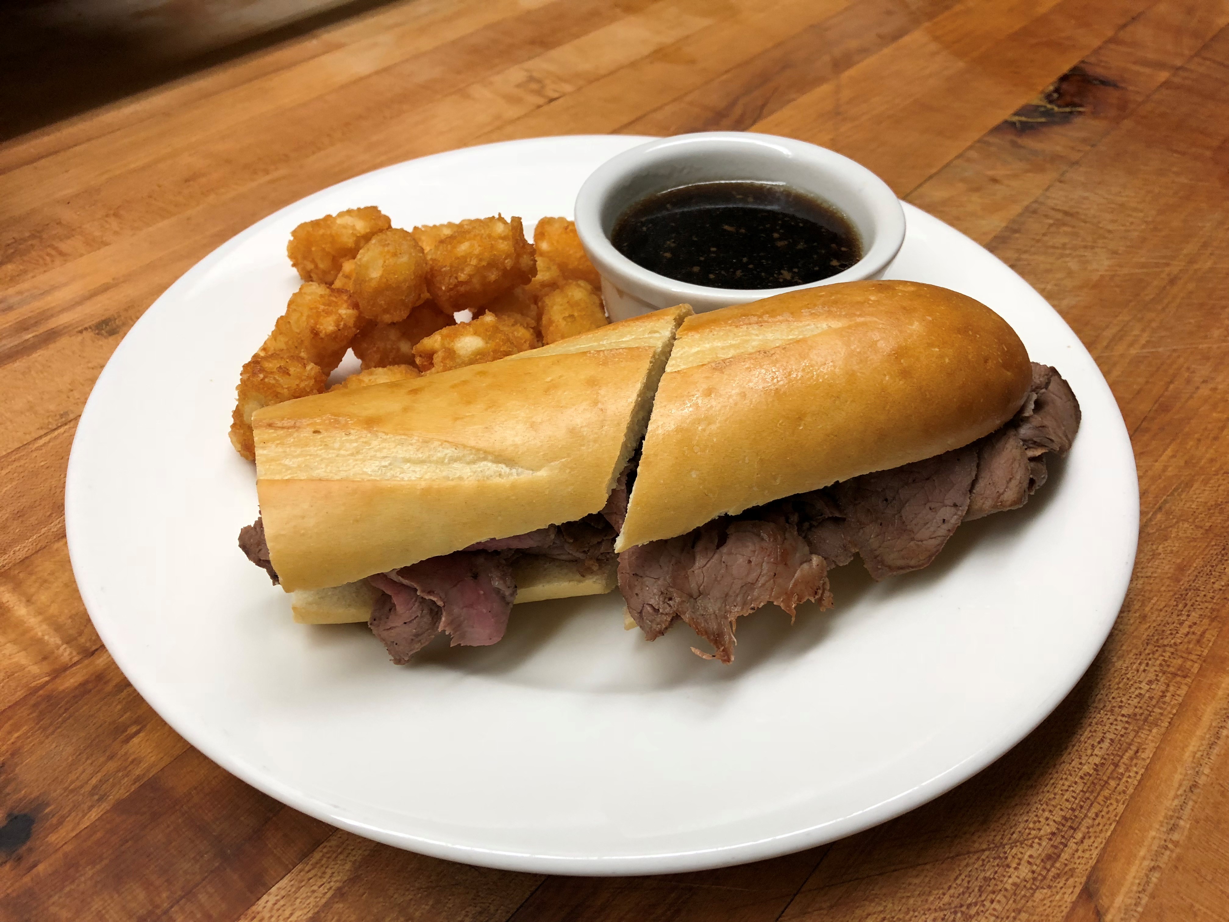 Roastbeef sandwich au jus