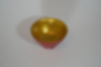Thumbnail: Gold and Red Laquered Maple Bowl - top