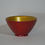 Thumbnail: Gold and Red Laquered Maple Bowl - side 2