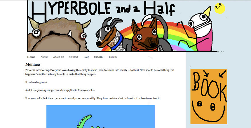 1. Hyperbole and a half