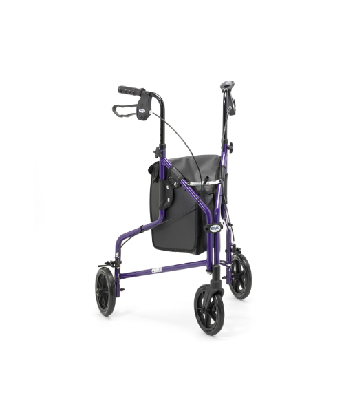 Thumbnail: Folding Tri Walker with Bag Purple