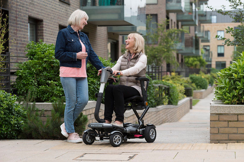 Thumbnail: TGA Minimo Autofold Mobility Scooter - Talking