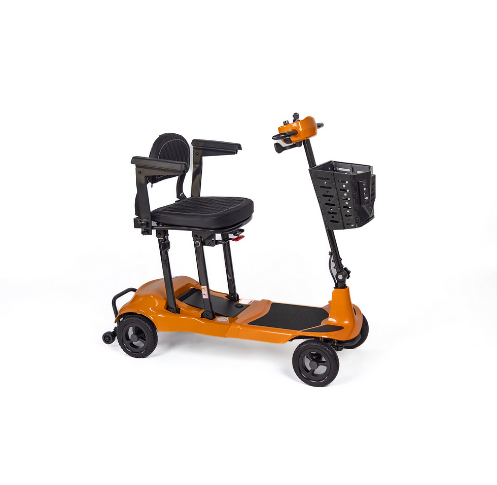 Thumbnail: Monarch Genie Ultralite Mobility Scooter Sheffield Mobility rh orange