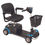 Thumbnail: Electric Mobility Vierra Life Portable Mobility Scooter - Front Right Blue