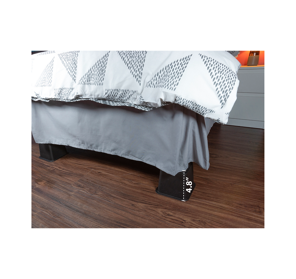 Thumbnail: Multi Height Furniture Raisers - 4 inch on Bed