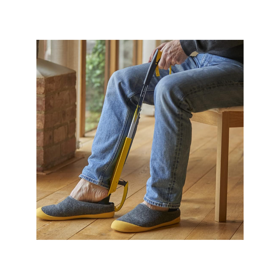 Thumbnail: Shoe Horn Grabber with Slippers