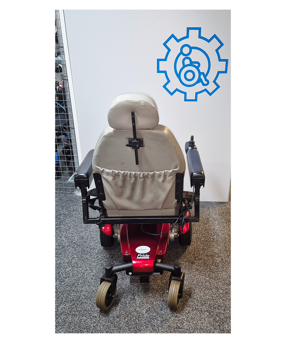 Thumbnail: Pre-Owned Pride Jazzy Select 6 Powerchair - Back