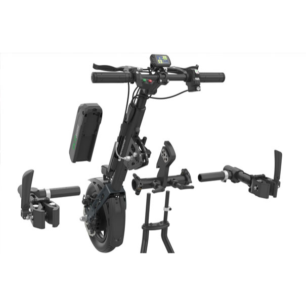 Thumbnail: Rehasense Eco Assist wheelchair powered add on dismantled