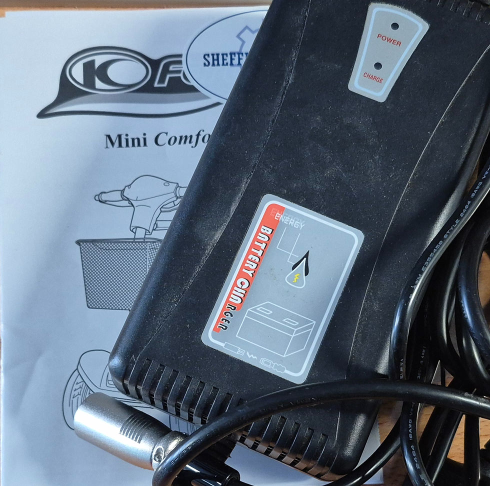 Thumbnail: Pre-Owned Kymco Mini Portable Mobility Scooter - Charger Manual