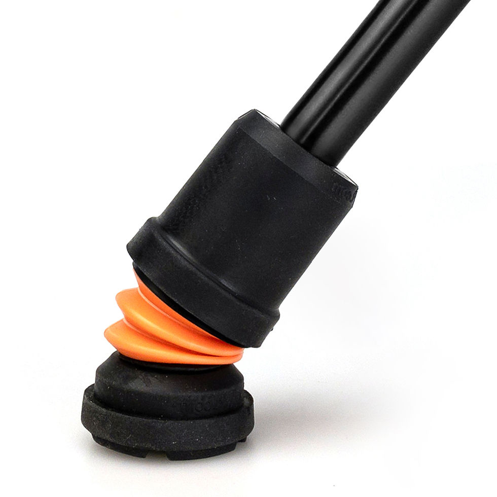 Thumbnail: Flexyfoot Oval Handled Folding Walking Stick