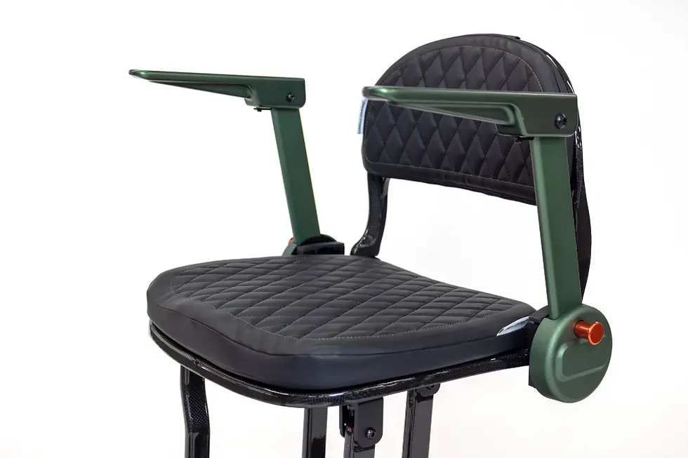 Thumbnail: Smarti Plus Auto Folding Mobility Scooter - Seat