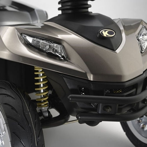 Thumbnail: Kymco Maxer ER 8 MPH Mobility Scooter - Light