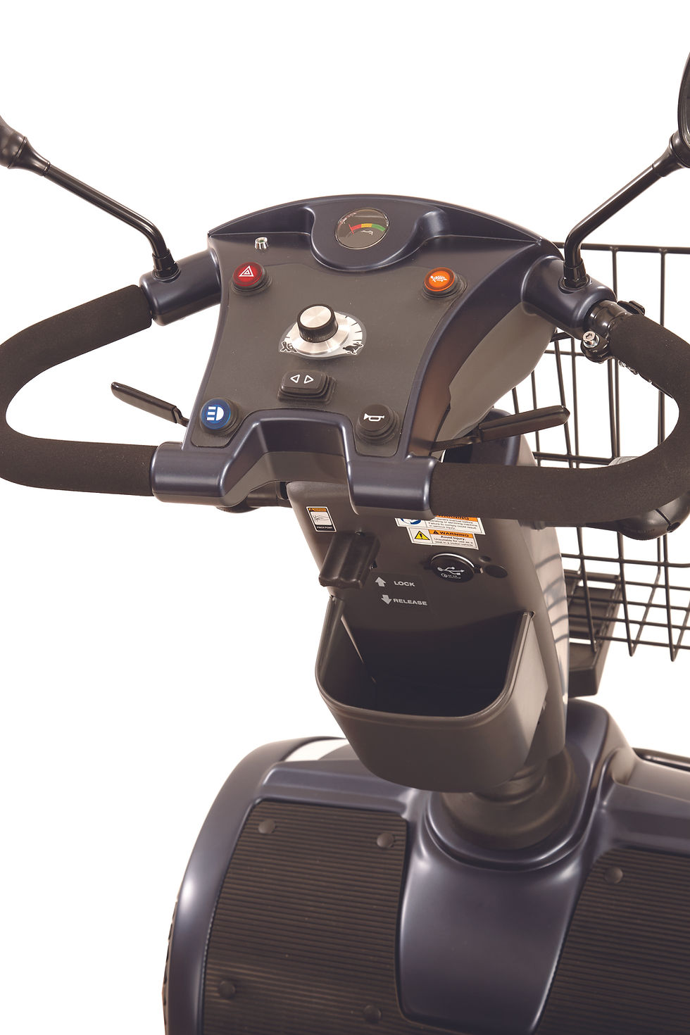 Thumbnail: Rascal Pioneer 8MPH Mobility Scooter - Controls