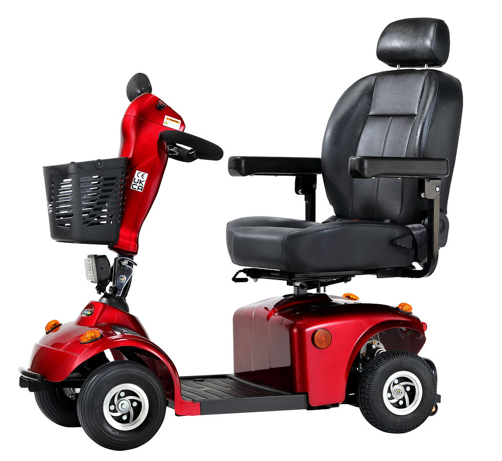 Freerider Mayfair 6 HD Pavement Mobility Scooter - Side Left