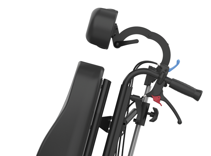 Thumbnail: Rehasense Icon 125 Tilt in space wheelchair headrest