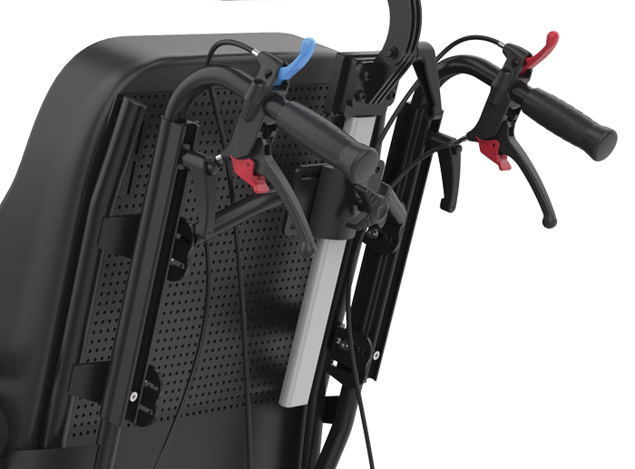 Thumbnail: Rehasense Icon 125 Tilt in space wheelchair brakes