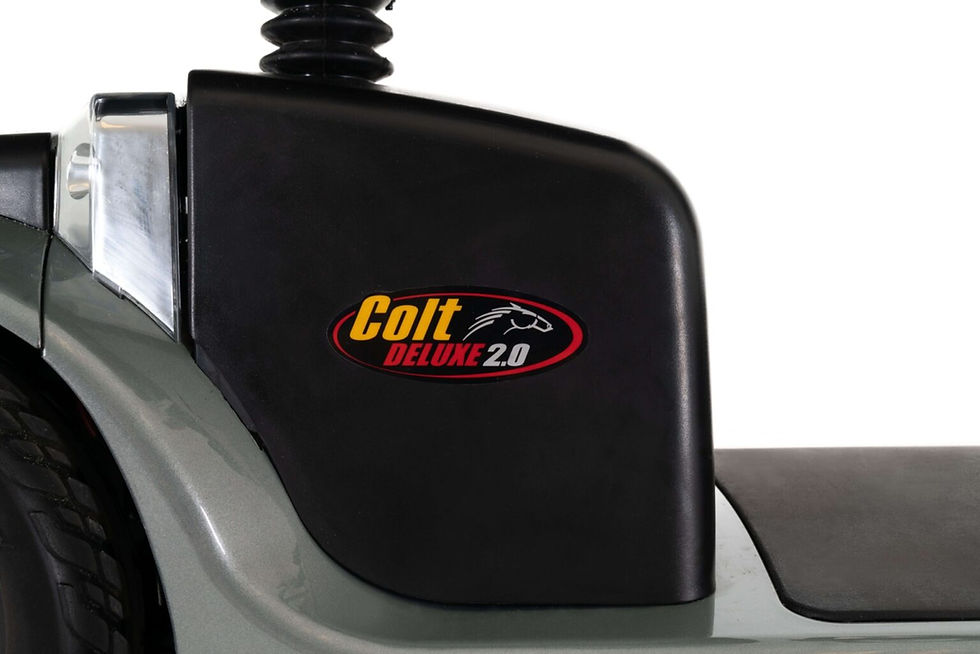 Thumbnail: Pride Colt Deluxe 2.0 6MPH Mobility Scooter - Battery
