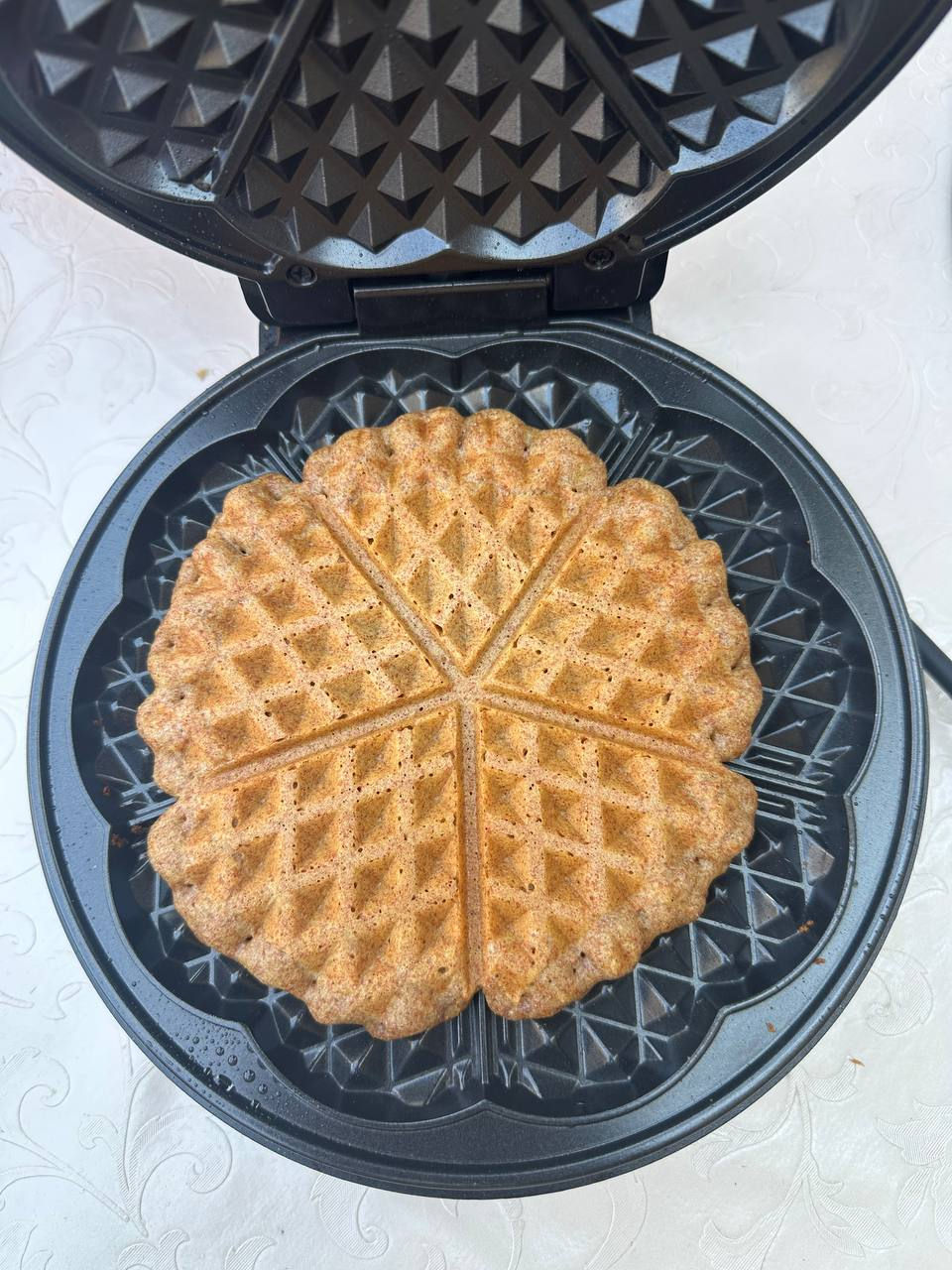 Hirsewaffeln- knusprig und lecker