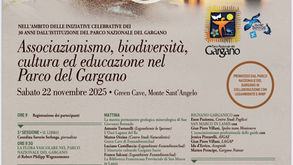 Associazionismo, biodiversità, cultura ed educazione nel Parco del Gargano