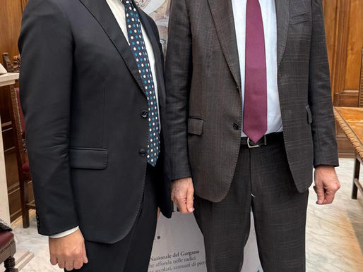 Parco Nazionale del Gargano, rinnovato l’incarico di Commissario Straordinario dell’Ente a Raffaele Di Mauro