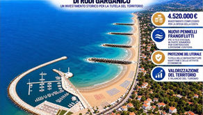 Rodi Garganico: al via i cantieri contro l'erosione costiera grazie a un finanziamento record da 4,5 milioni