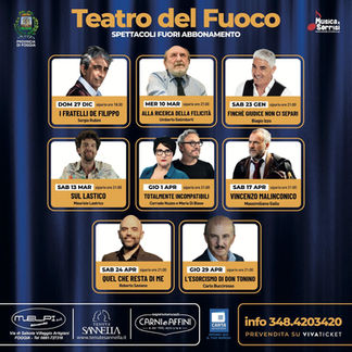 Il Teatro del Fuoco riaccende le sue luci: “Musica e Sorrisi” presenta una nuova stagione tra grandi interpreti, emozioni e passione