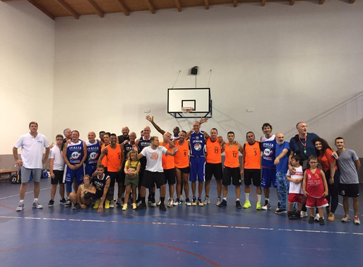 Nazionale italiana maxibasket over 45 di scena a Peschici