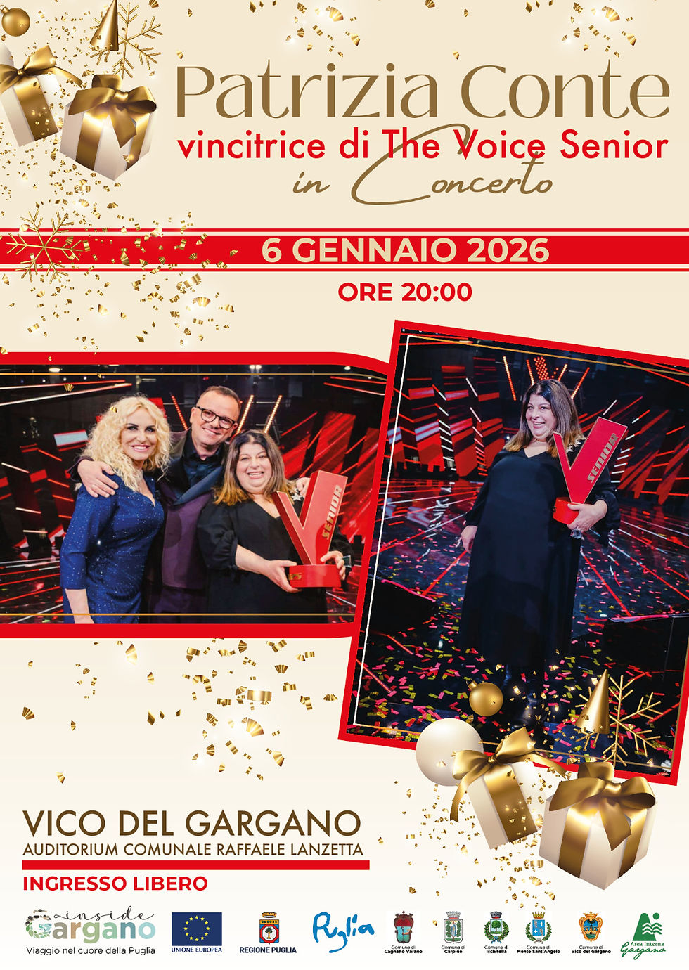 Patrizia Conte in concerto a Vico del Gargano