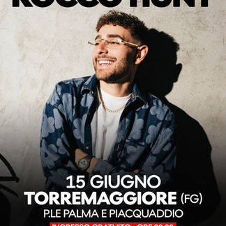 ROCCO HUNT protagonista della Festa Patronale di San Sabino