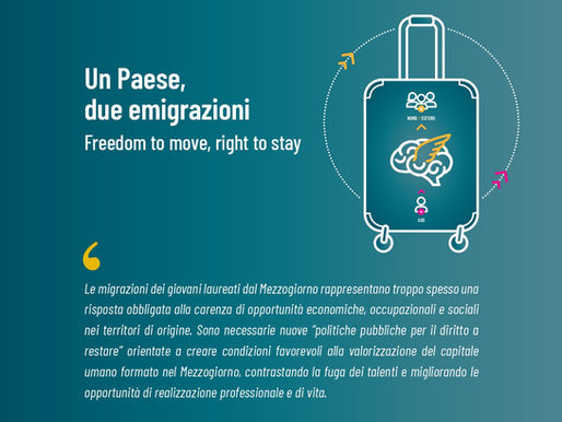 Un Paese, due emigrazioni