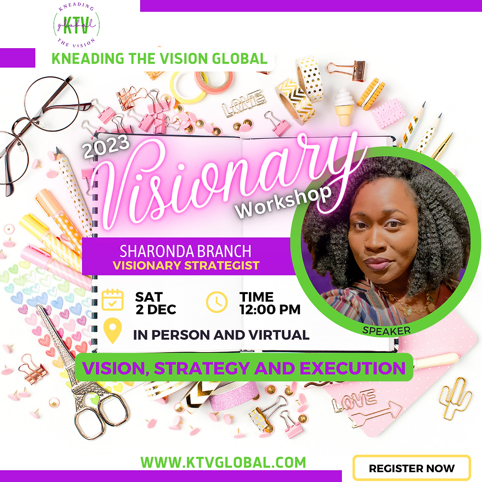 2023 Visionary Workshop!