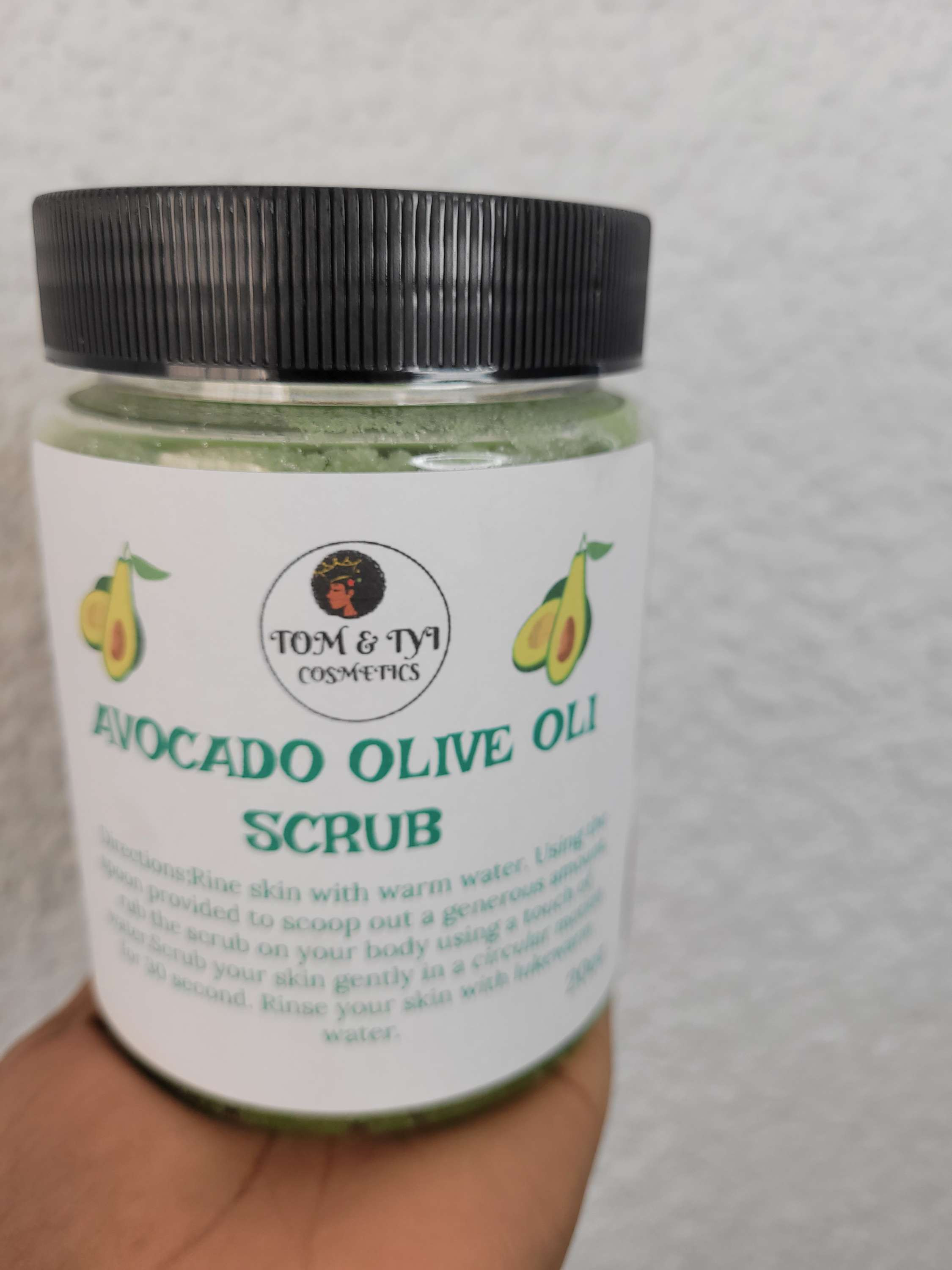 AVOCADO OLIVE OIL SCRUB (20 oz )