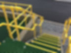 frp-handrail-green-grating-staircase-installation