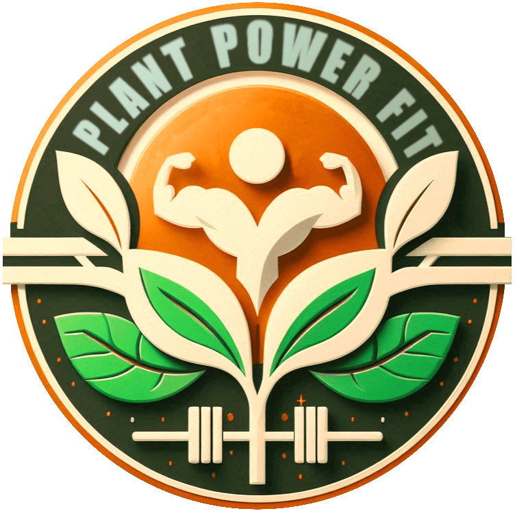 Logotipo principal de PlantPowerFit, programas de entrenamiento y nutrición.
