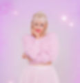 Elle Enchanted, Perth Singer and Children's Entertainer. Elle wears pink and a tiara