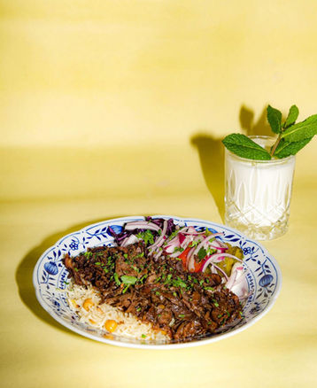 Lunch bowl with beef - Kebap with Attitude