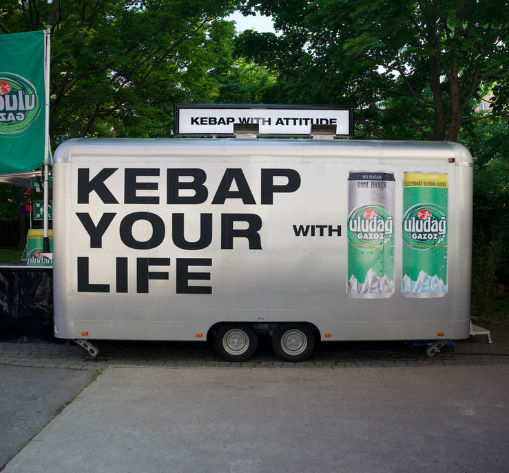 Food trailer Berlin Catering Kebap with Sttitude